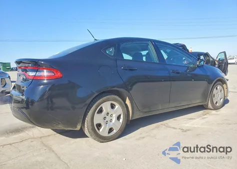 2015 Dodge Dart Se z USA, uszkodzony, nr VIN 1C3CDFAA4FD237768